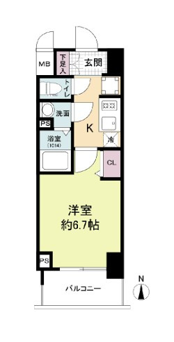 ArtizA淡路の間取り