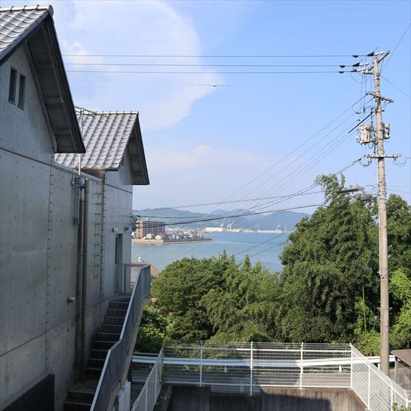 呉市川尻町西６丁目売家の展望