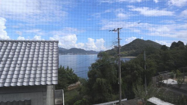 呉市川尻町西６丁目売家の展望