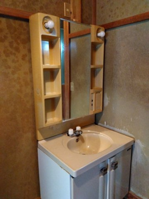 【独立洗面台】 | いすみ田舎暮らし | 朝の支度にも助かる、独立の洗髪洗面化粧台