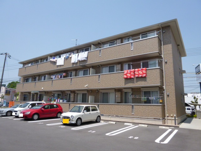倉敷市児島下の町２丁目のアパートの外観