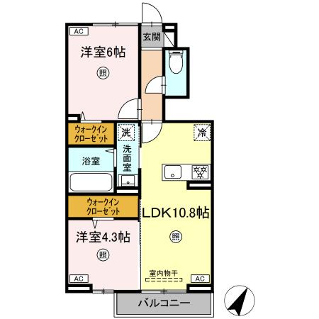 アークの間取り