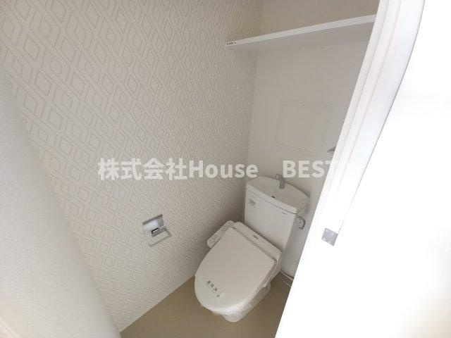 プレサンス神戸水木通ルミエスのトイレ