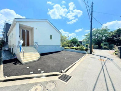 【前面道路含む現地写真】 | ◇◆旭区上白根1丁目　新築平屋住宅◆◇