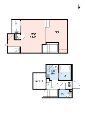 ＣＢ久留米パーチェの間取り