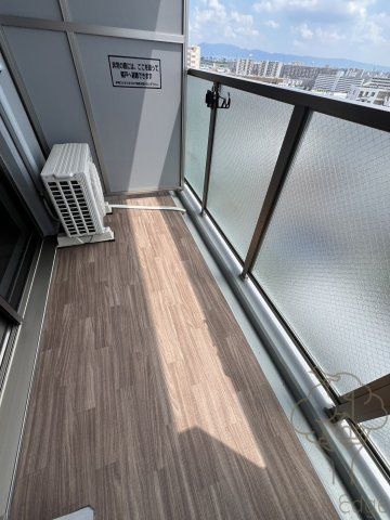 ArtizA淡路のバルコニー