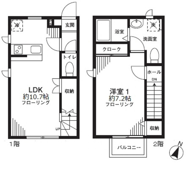 ホワイトビレッジの間取り