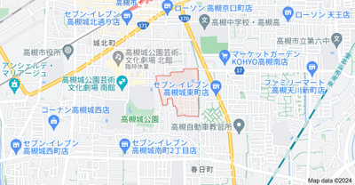 【地図】 | サニーレジデンス高槻本町