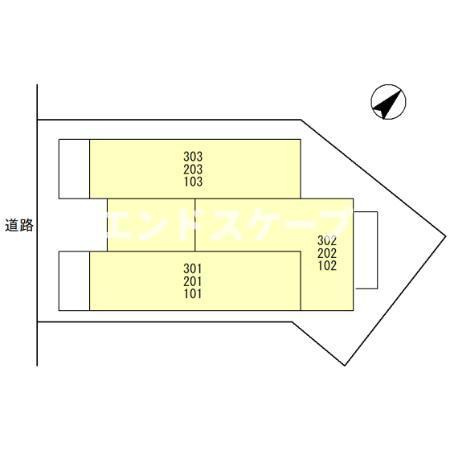 オペラハウス和田町の区画図|高崎、前橋、伊勢崎エリアのお部屋探しはエンドスケープまで！お客様の理想お聞かせ下さい♪
