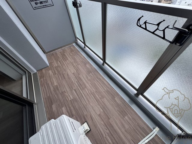 ArtizA淡路のバルコニー