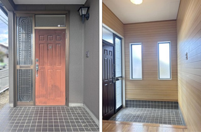 【玄関】 | 員弁郡東員町城山３丁目