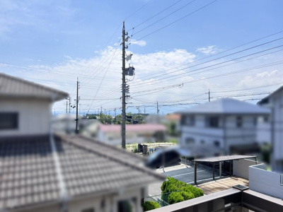 【展望】 | 員弁郡東員町城山３丁目 | バルコニーからの景観