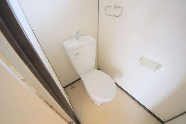 鳩マンションのトイレ