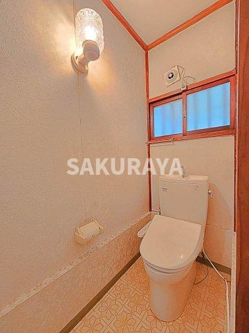 毛野新町貸家SUのトイレ|2024年8月撮影。