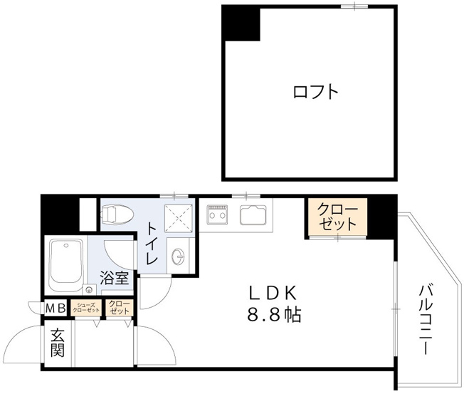 【間取り】 | T’s SQUARE天神橋