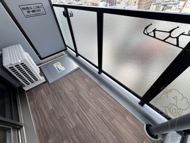 ArtizA淡路のバルコニー