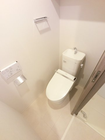 ペア―フラットのトイレ