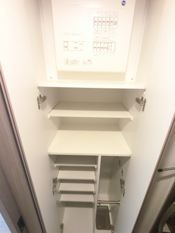 ペア―フラットの収納
