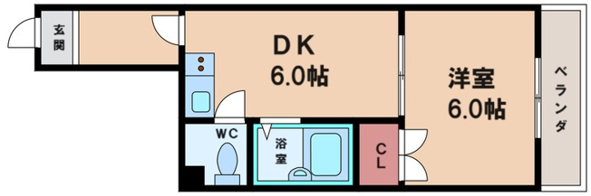 【間取り】 | クリスタル長居