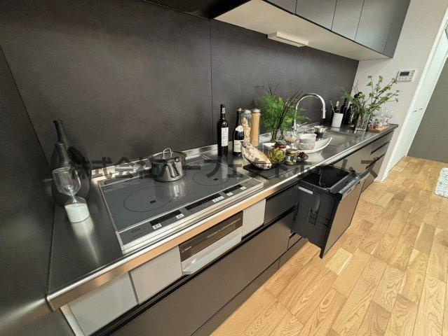 私部西2丁目戸建　賃貸のキッチン|お料理しやすいキッチンです