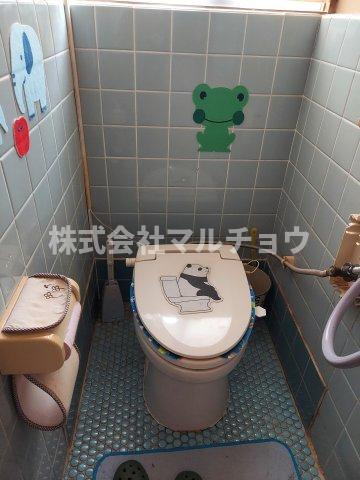 才野戸建てのトイレ|シンプルで使いやすいトイレです
