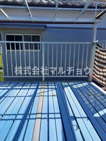 才野戸建てのバルコニー|広々としたバルコニーです