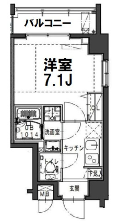 サムティレジデンス市川の間取り