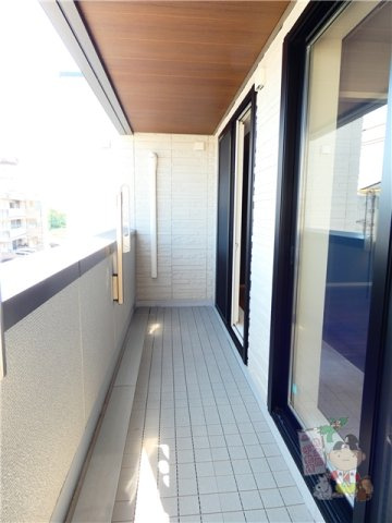 カーサ・カリダのバルコニー