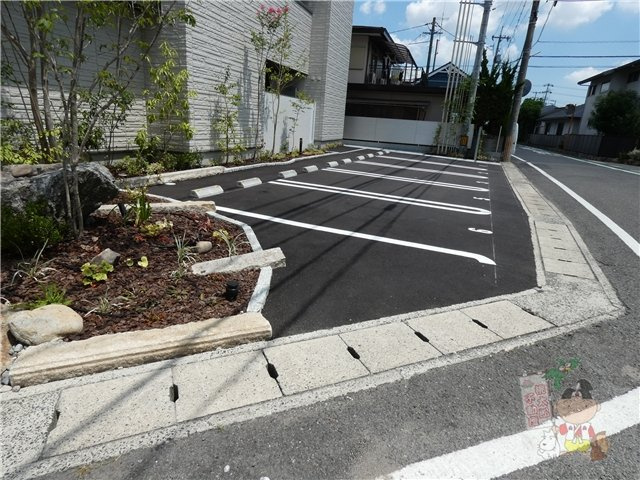 カーサ・カリダの駐車場