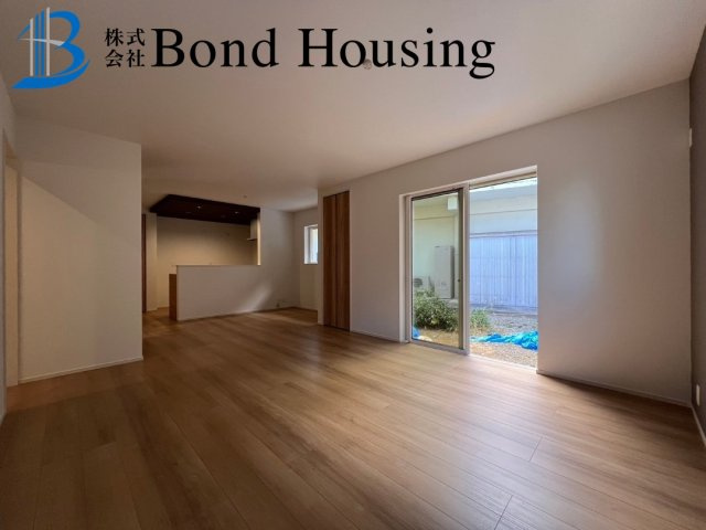 LDK２０帖　長期優良住宅　伊川谷町有瀬全７棟 ２号棟の居間・リビング