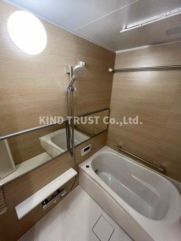 中津グリーンハイツの浴室|きれいなお風呂です