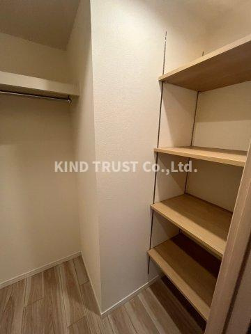 中津グリーンハイツの収納|こまごまとしたものを収納できそうですね