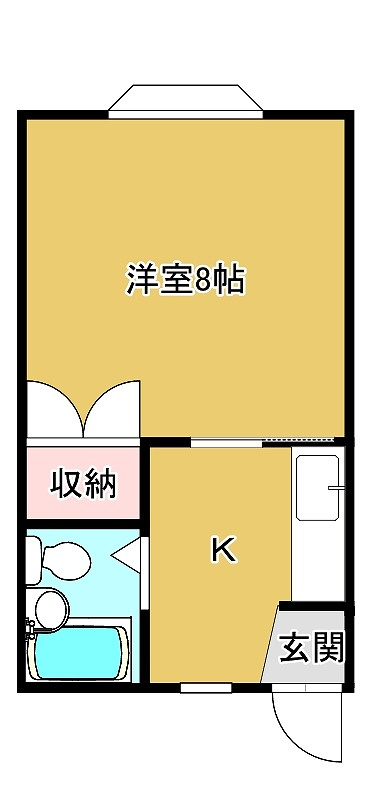 キャピトルハイツ北山の間取り