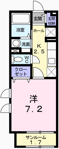シエナの間取り