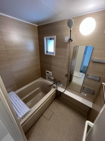 渦ヶ森コーポ6号棟の浴室|お風呂で日々の疲れを落としましょう