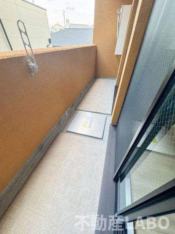 Buds8のバルコニー