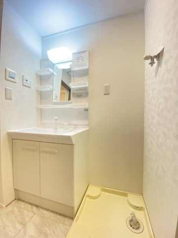 ル・メイユール北夕顔瀬の独立洗面台