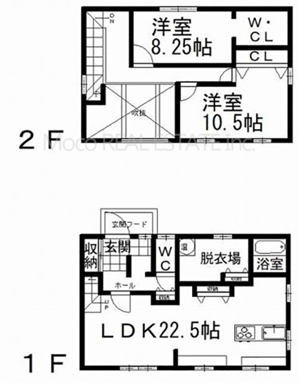 【間取り】 | 北見市端野町中古住宅