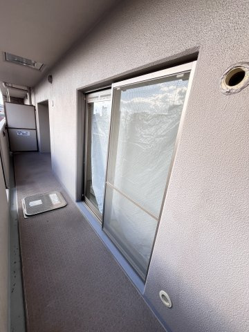 大阪市城東区中央１丁目の賃貸マンションのバルコニー