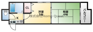 【間取り】 | エンゼルハイツ小阪本町
