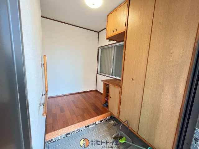 吉田中古住宅の玄関