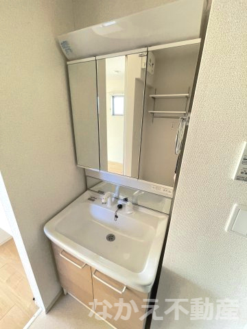 【洗面所】 | コンパクトで使いやすい洗面所