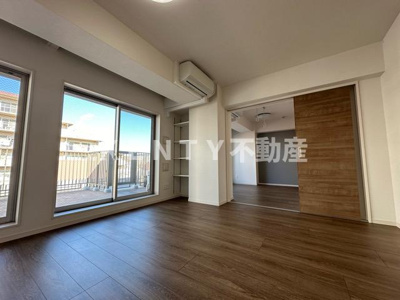 【居間・リビング】 | アルファコート東六郷 | おしゃれなリビングです