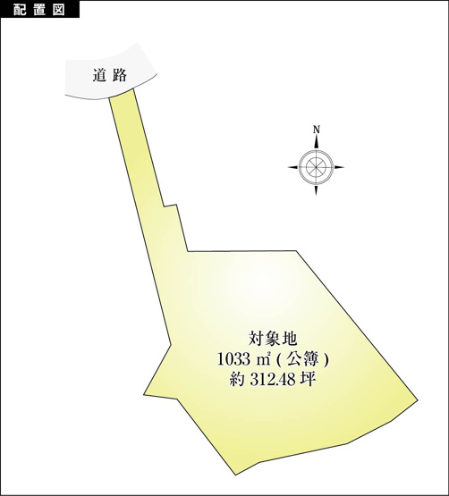 【土地図】 | 三島市壱町田　売地 | 建築条件無し、お好きなハウスメーカー等で建築可能