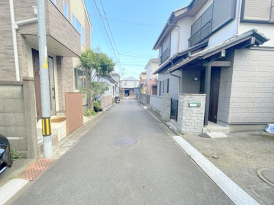 【前面道路含む現地写真】 | 売地・立川市羽衣町2丁目