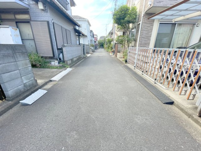 【前面道路含む現地写真】 | 売地・立川市羽衣町2丁目