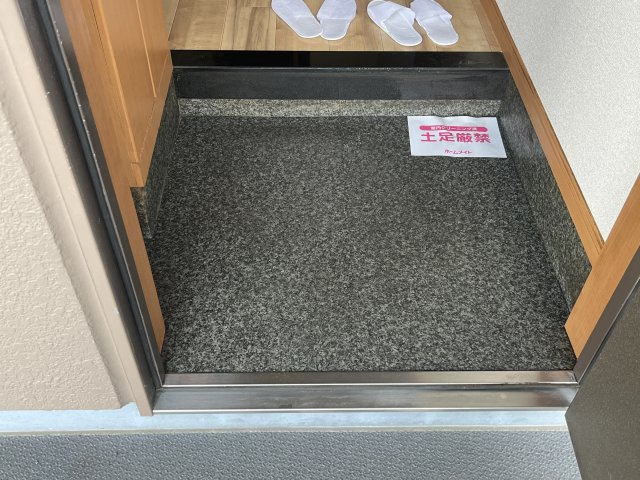 ビアンヒルズの玄関