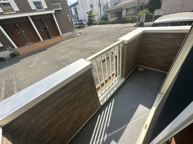 セレーノやしろ　Ａのバルコニー