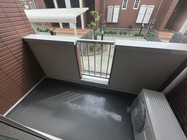 シンヴィオシスＣのバルコニー