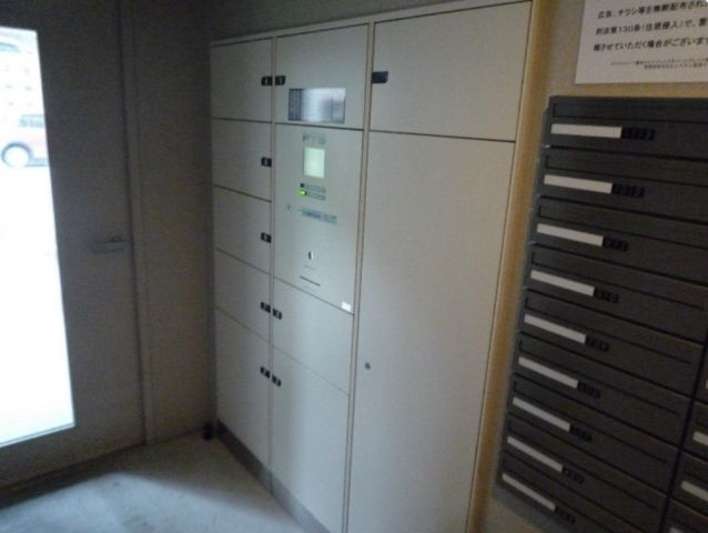エステムコート難波サウスプレイスⅣパークグレイス　大国小学校区のその他共用部分|エステムコート難波サウスプレイスIVパークグレイス　宅配ボックス